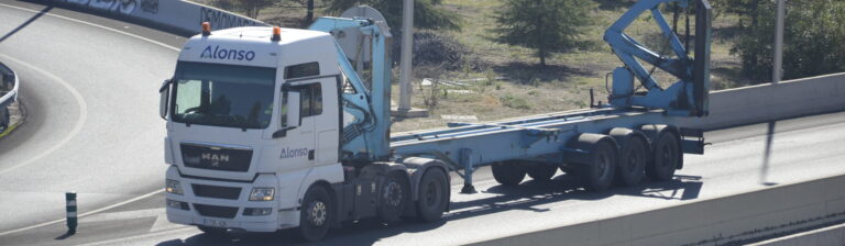 Evolución de los tipos de mercancías transportados por carretera en España